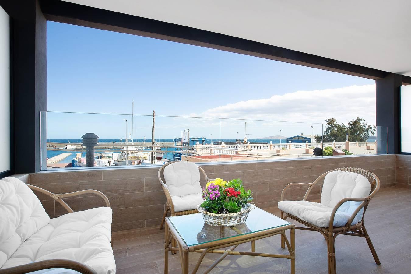 Appartement "La Casita del Muelle" met Zeezicht, Terras, Balkon & Wi-Fi in Taliarte, Telde, Spanje voor 4 personen foto 21