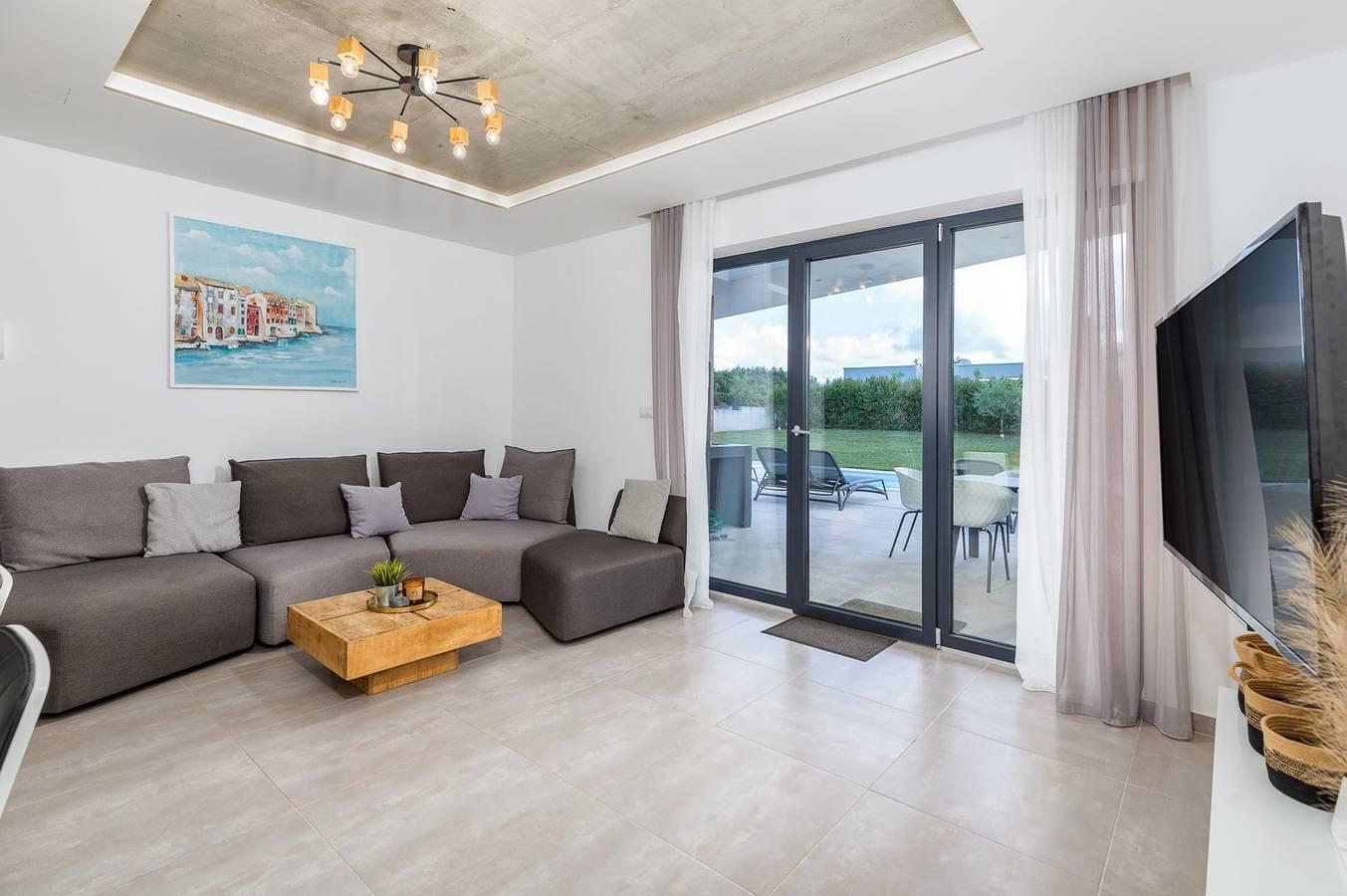 Villa Sama - Prachtige villa in eigentijds design met privézwembad in Žminj, Centraal Istrië, Kroatië voor 8 personen foto 20