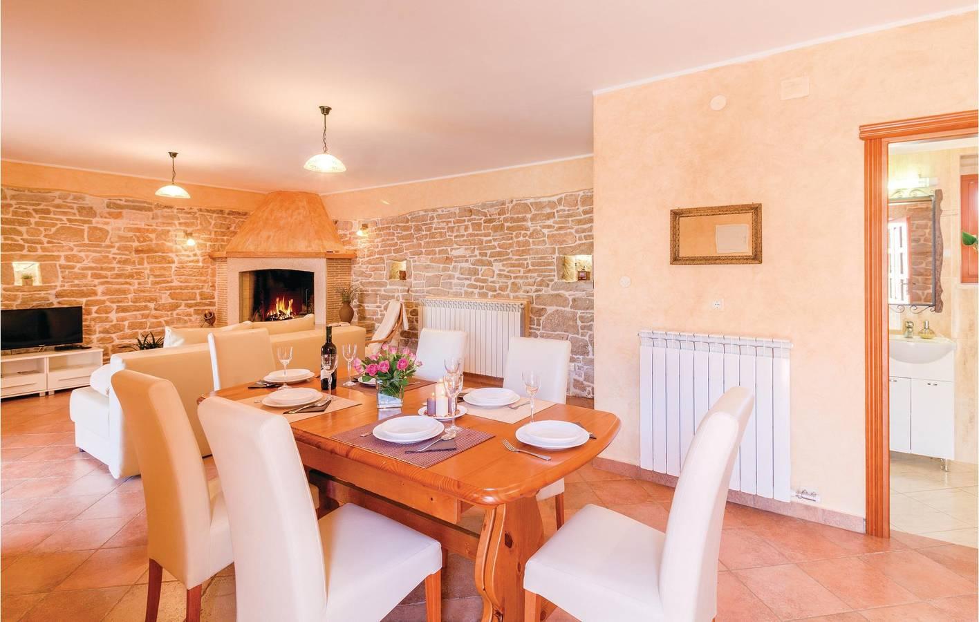 Modern appartement met 1 slaapkamer, terras, wifi in Pazin, Centraal Istrië, Kroatië voor 8 personen foto 20