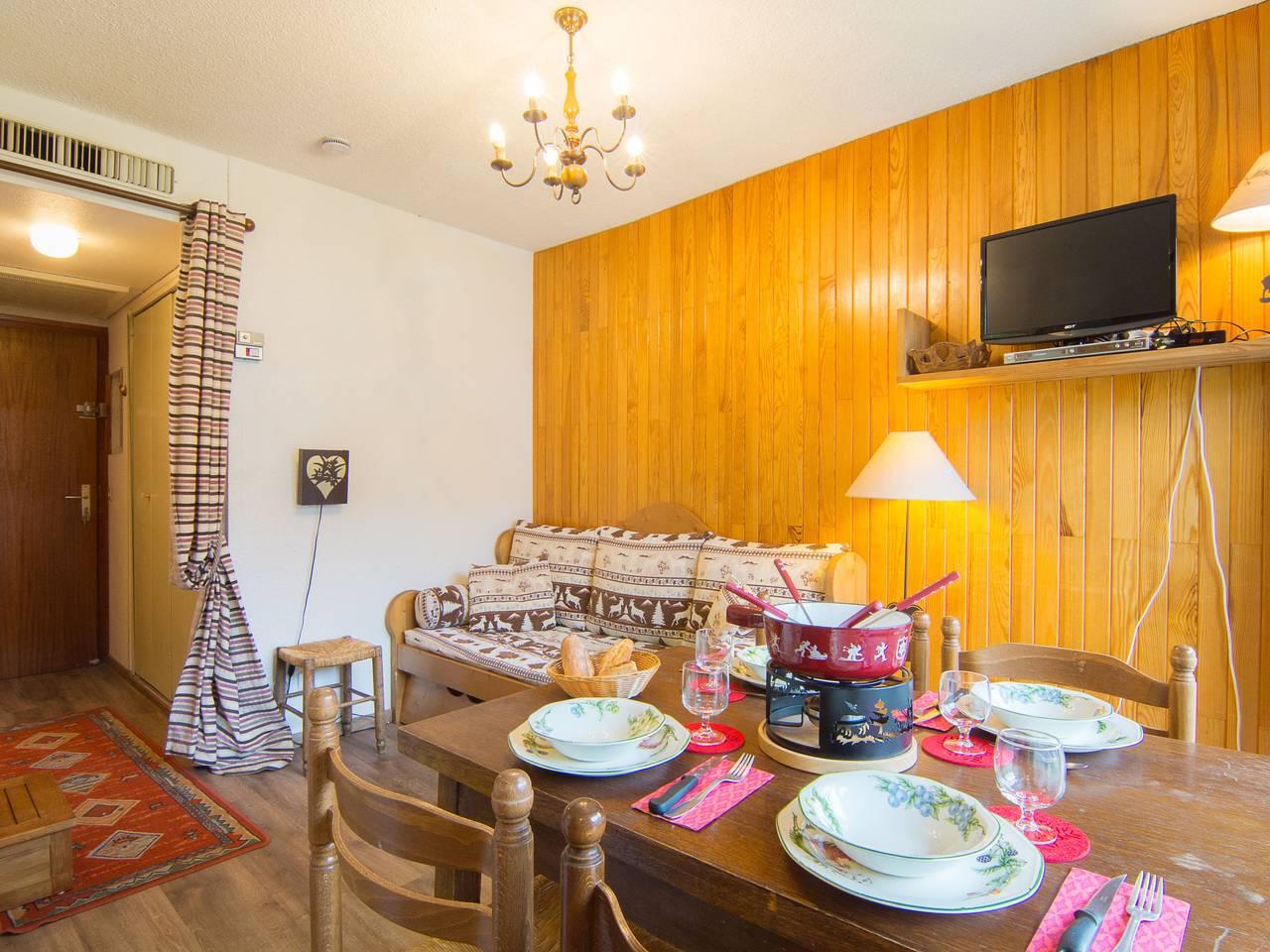 Vakantieappartement met 1 slaapkamer en balkon in La Toussuire, Fontcouverte-la Toussuire, Frankrijk voor 4 personen foto 2