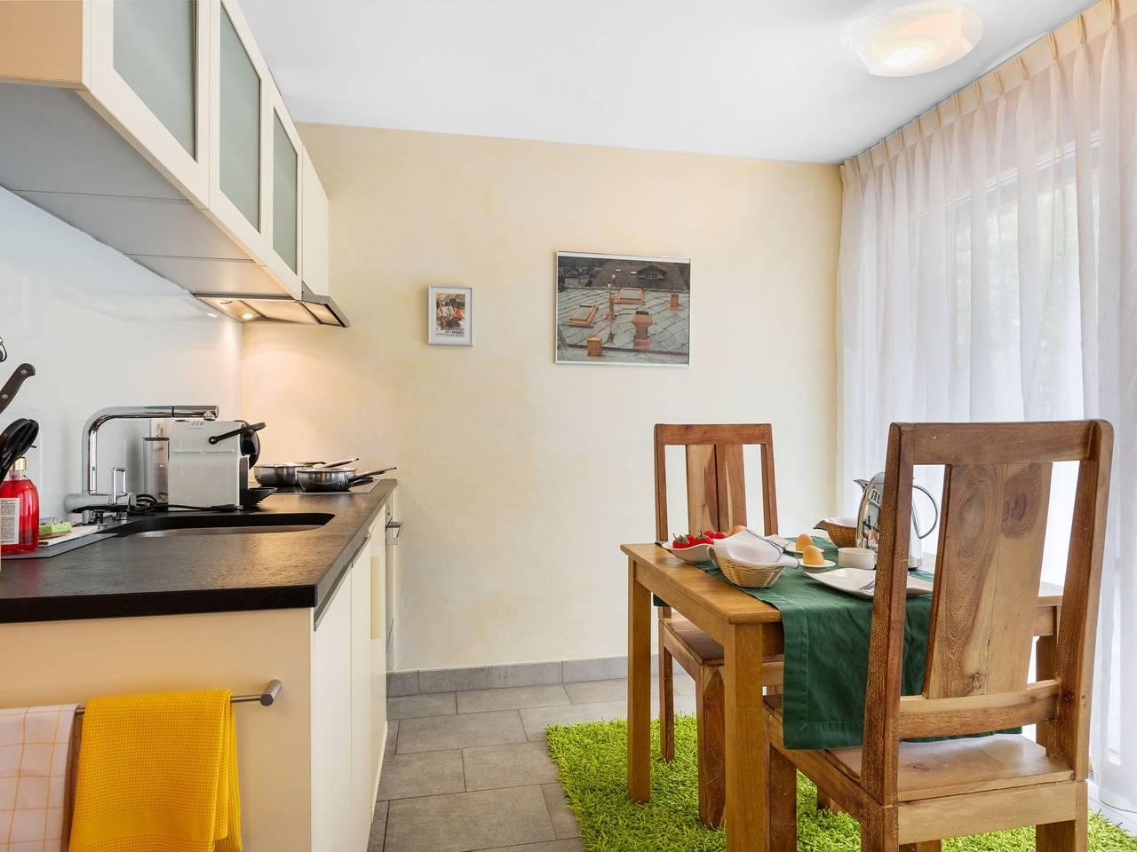Vakantieappartement met sauna en 1 slaapkamer en terras in Zermatt, Walliser Alpen, Zwitserland voor 2 personen foto 15