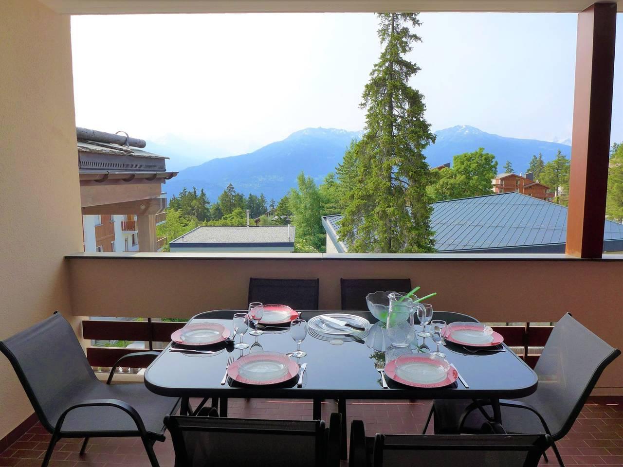 Vakantieappartement in Montana, Zwitserland voor 5 personen