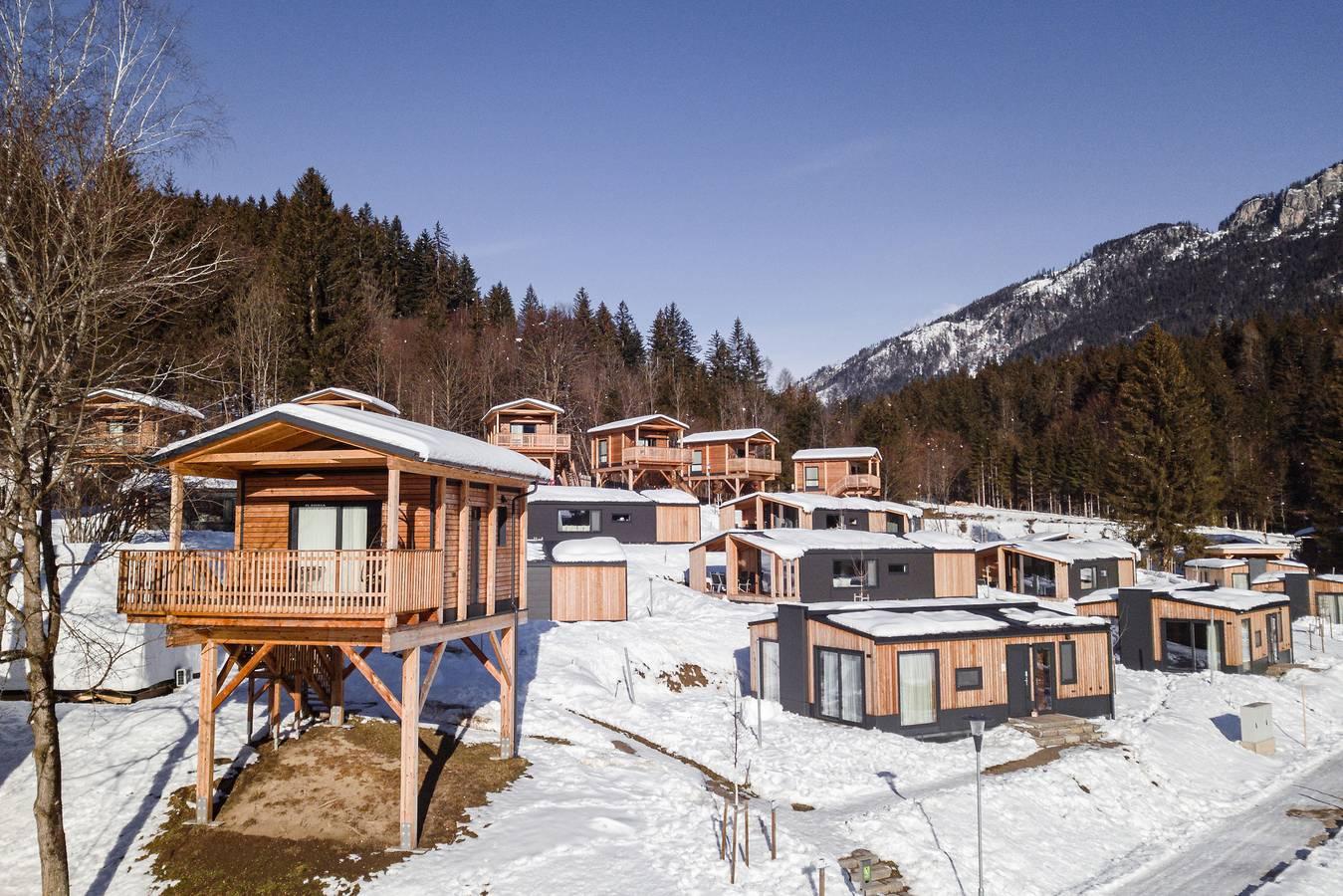 Premium Boomhut met 1 slaapkamer in Gailtaler Alpen, Kötschach-Mauthen, Oostenrijk voor 3 personen foto 21
