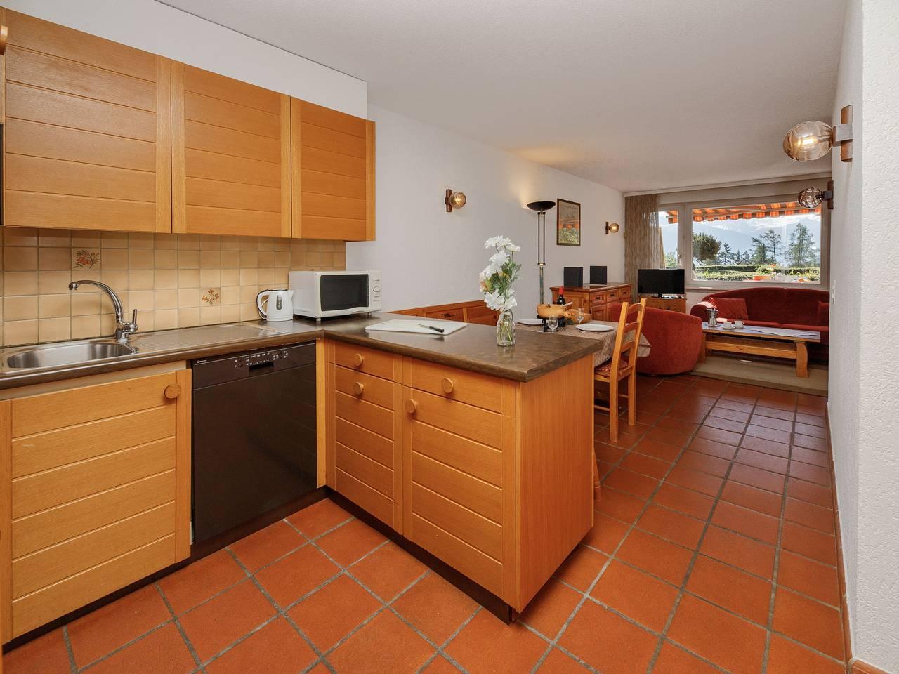 Vakantieappartement in Randogne, Zwitserland voor 3 personen foto 10