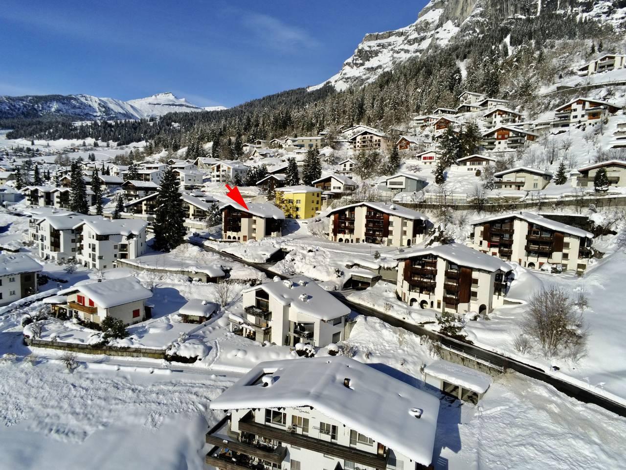 Vakantieappartement met 1 slaapkamer en balkon in Flims-Dorf, Flims, Zwitserland voor 3 personen foto 24