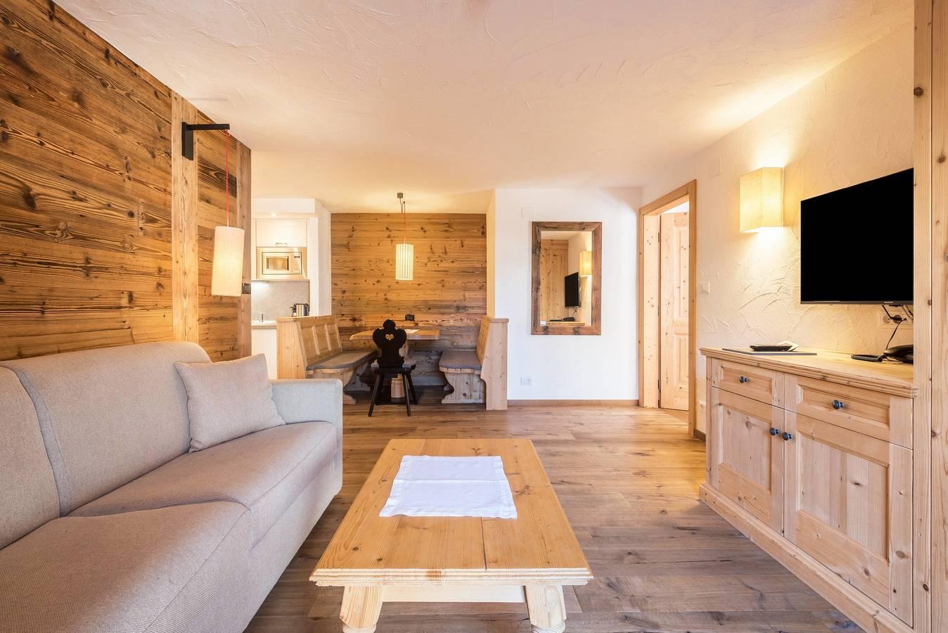 Appartement 'Cesa Sassela 2' met uitzicht op de bergen, sauna in Ortisei, Dolomiti Superski, Italië voor 5 personen foto 23