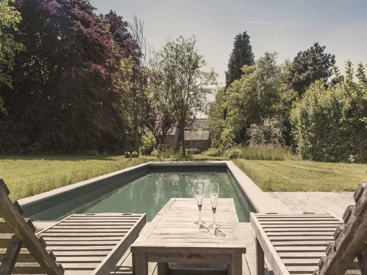 Cottage in Haut-Bois met privézwembad in Gesves, België voor 14 personen foto 22