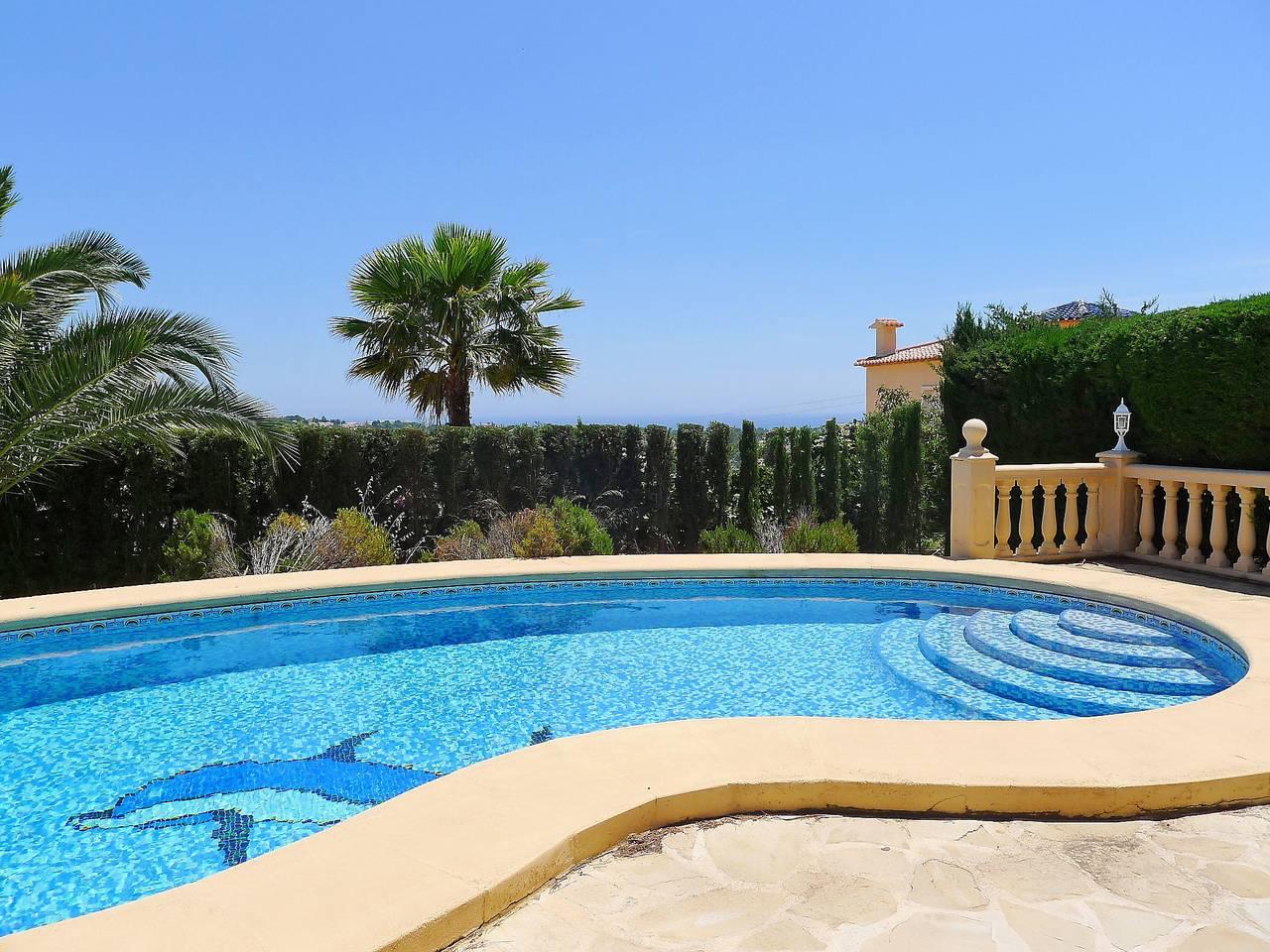 Vakantiehuis met privézwembad en zeezicht in Calpe, Costa Blanca, Spanje voor 6 personen foto 16
