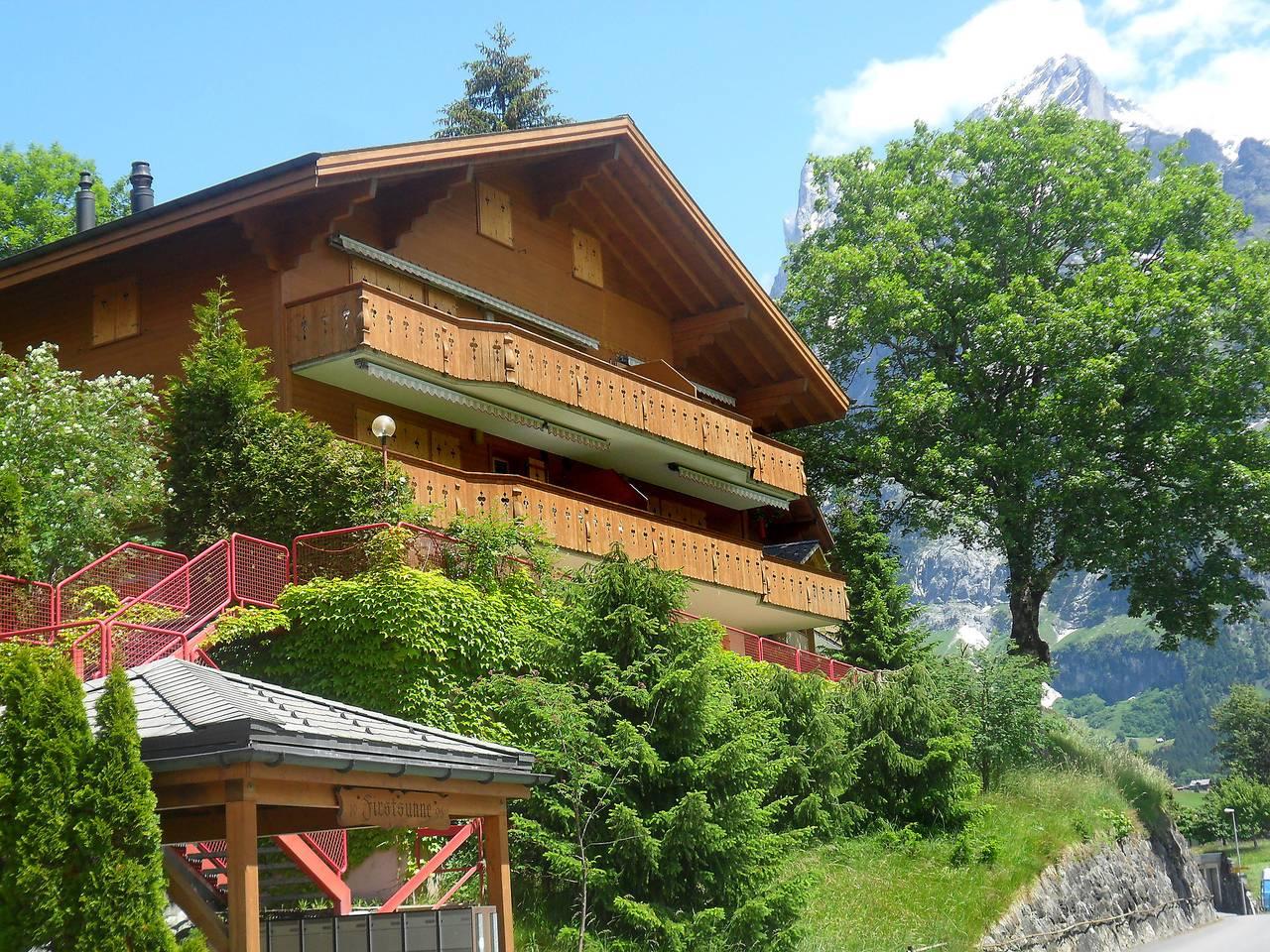 Vakantieappartement in Grindelwald, Zwitserland voor 4 personen