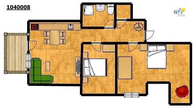 Vakantieappartement met 2 slaapkamers en balkon in Göhren, Rügen, Duitsland voor 4 personen foto 20