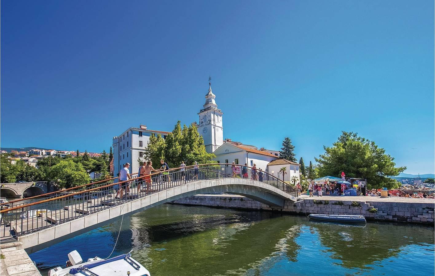Gezellig, op 2 km van het strand: modern appartement in Selce, Primorje-Gorski Kotar, Kroatië voor 3 personen foto 23