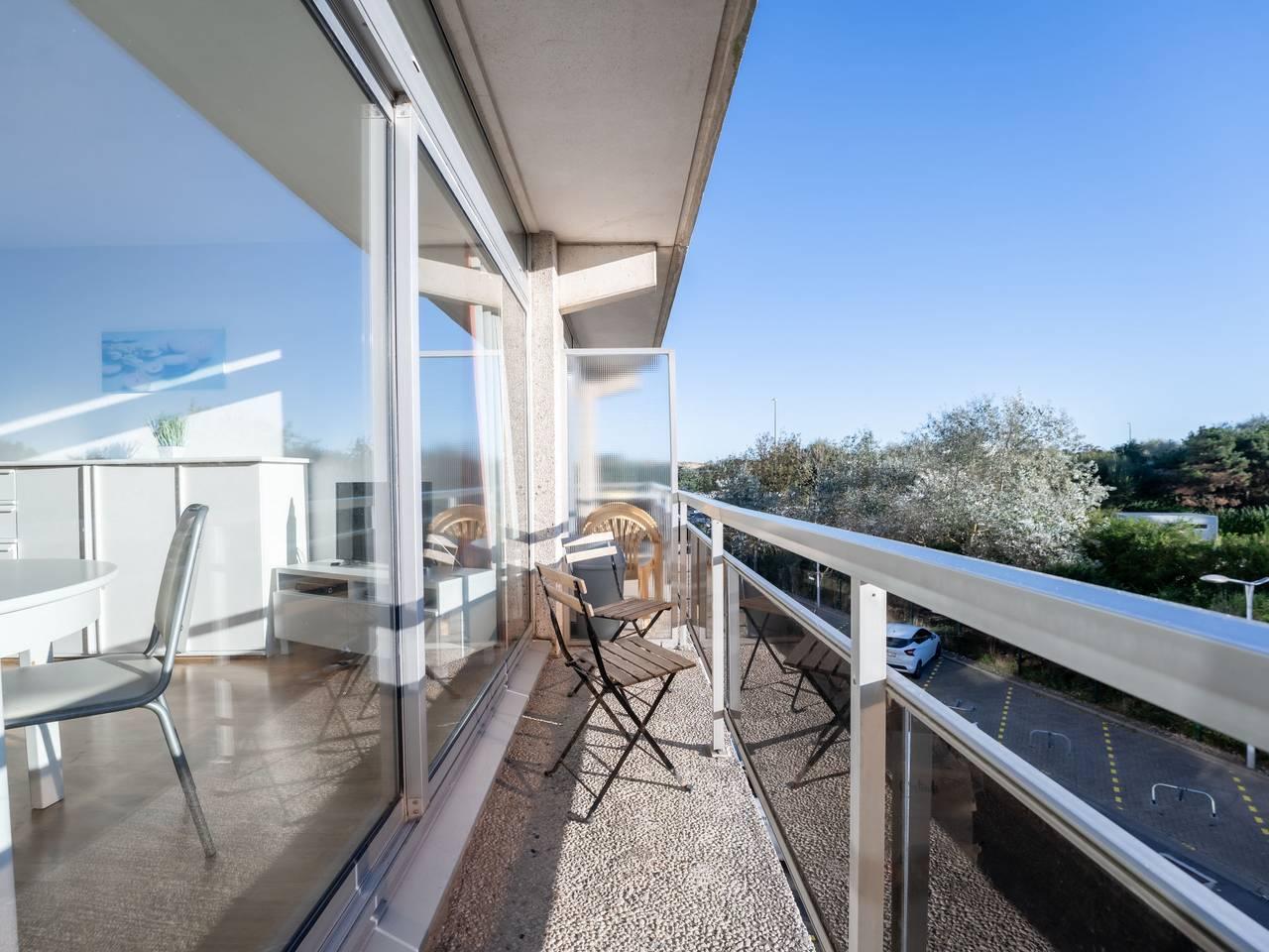Vakantieappartement met 1 slaapkamer en balkon in Bredene, Belgische Kust, België voor 4 personen foto 18