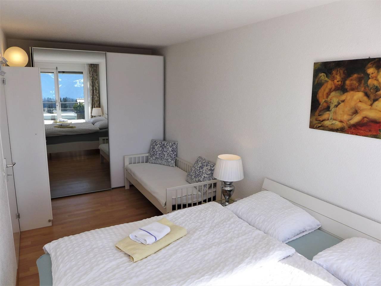Vakantieappartement met sauna en binnenzwembad en 1 slaapkamer en balkon in Crans-Montana, Zwitserland voor 2 personen foto 17