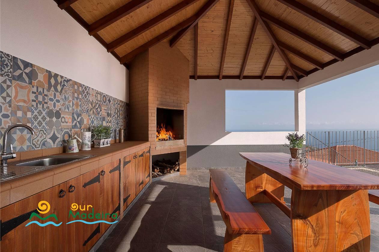 Vakantiehuis met privézwembad en zeezicht in Calheta, Madeira, Portugal voor 10 personen foto 19