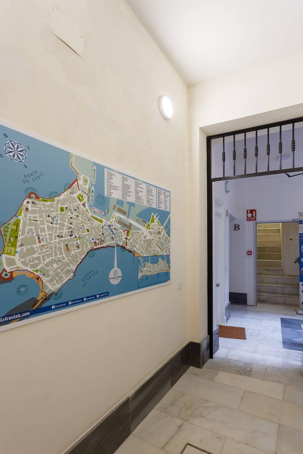 Apartamento interior sin terraza - Brujula in Cádiz, Costa de la Luz, Spanje voor 4 personen foto 22