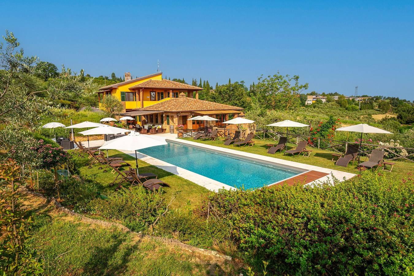 Vakantiehuis in Montaione, Italië voor 12 personen foto 2