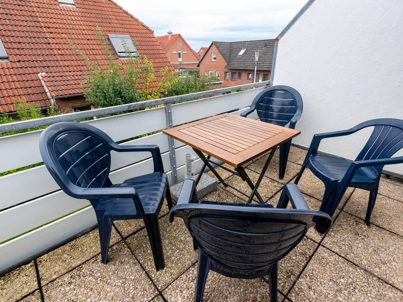 Muschelweg met 1 slaapkamer en binnenzwembad in Norddeich, Duitsland voor 2 personen foto 6