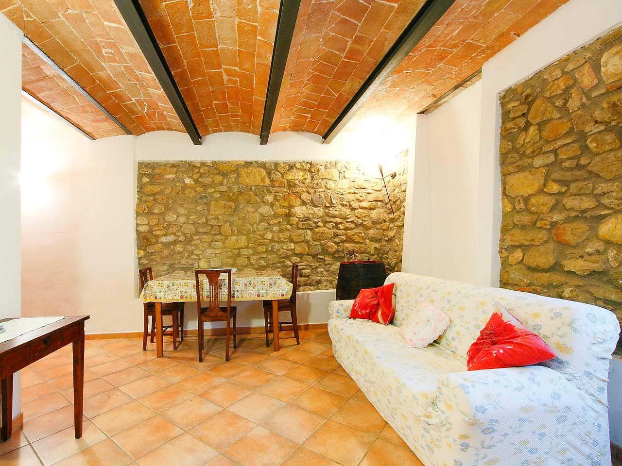 Le Buche met 2 slaapkamers en zwembad in Poggibonsi, Chianti, Italië voor 4 personen foto 6