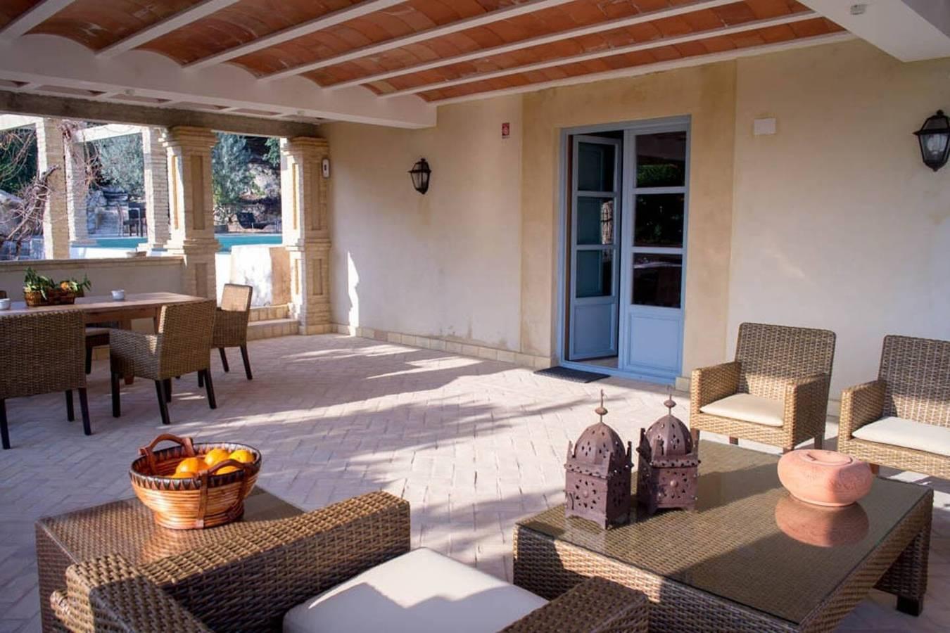 Villa "Luz Casa Valenciana Siglo Xix" met uitzicht op de bergen in Alzira, Valencia Provincie, Spanje voor 7 personen foto 19