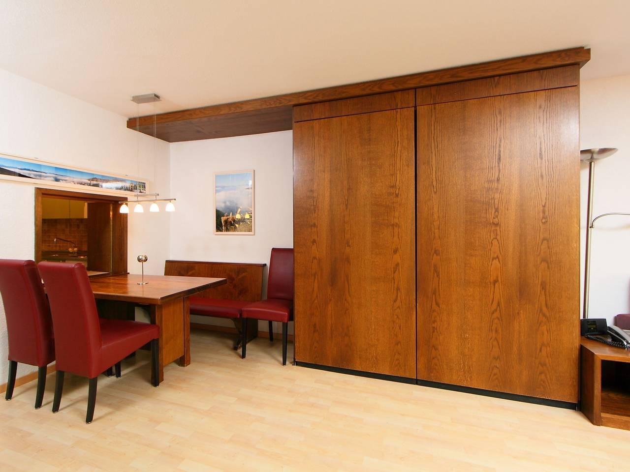 Vakantieappartement met 1 slaapkamer en balkon in Leukerbad, Wallis, Zwitserland voor 4 personen foto 8