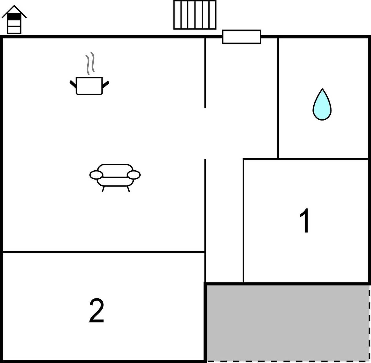 Modern appartement met terras, wifi en toegang tot het strand op 2,5 km in Pula-Medulin, Pula, Kroatië voor 5 personen foto 22