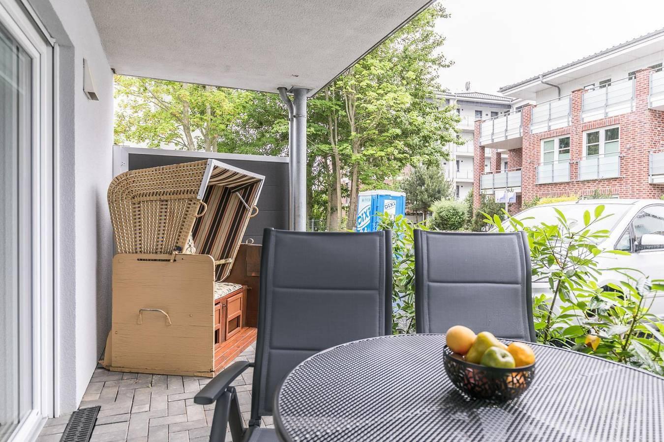 Vakantieappartement met 88 m², 2 slaapkamers en terras in Hafen Büsum, Büsum, Duitsland voor 4 personen foto 19