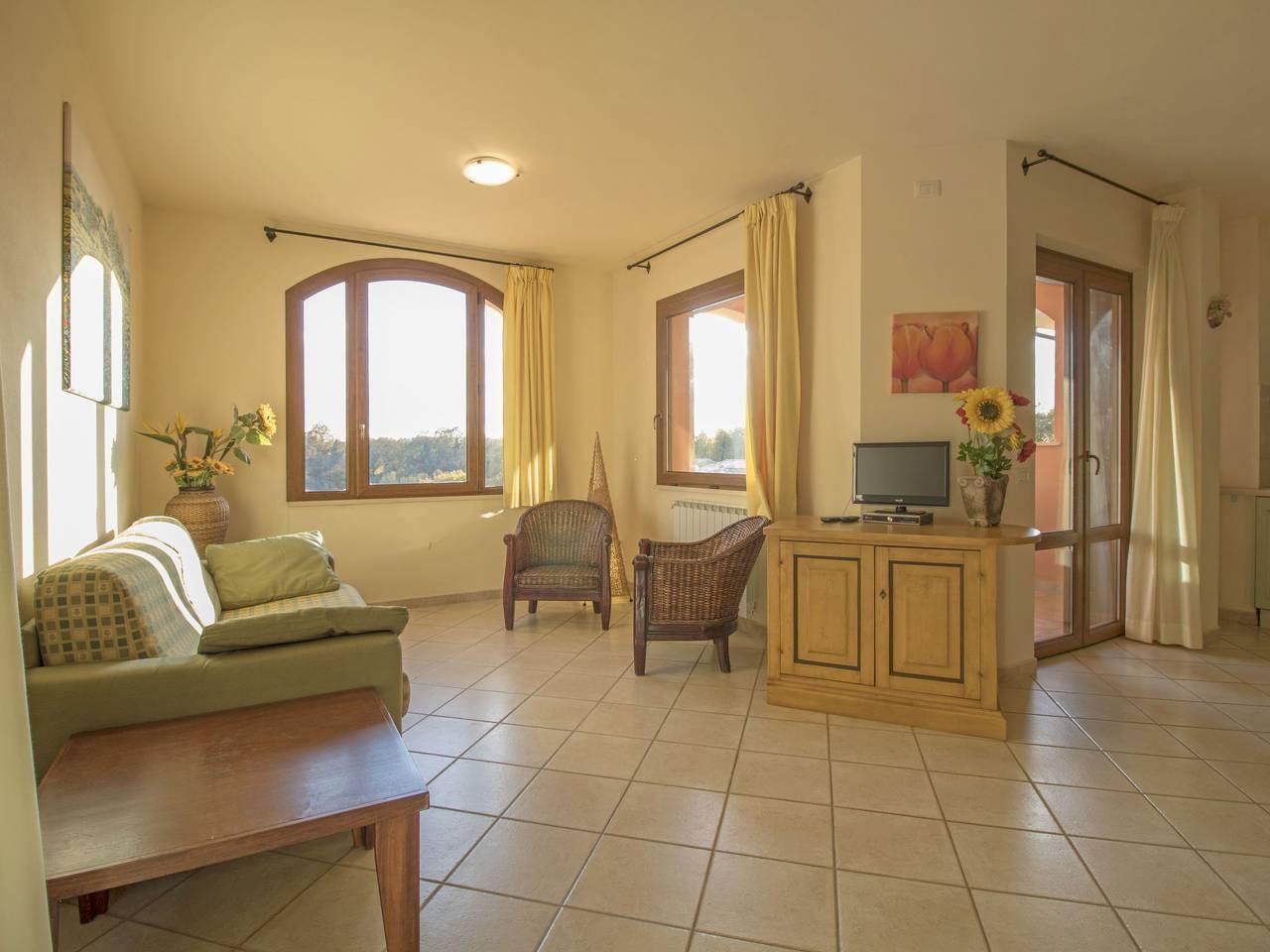 Vakantieappartement met hottub en zwembad in Sorano, Provincie Grosseto, Italië voor 4 personen foto 3