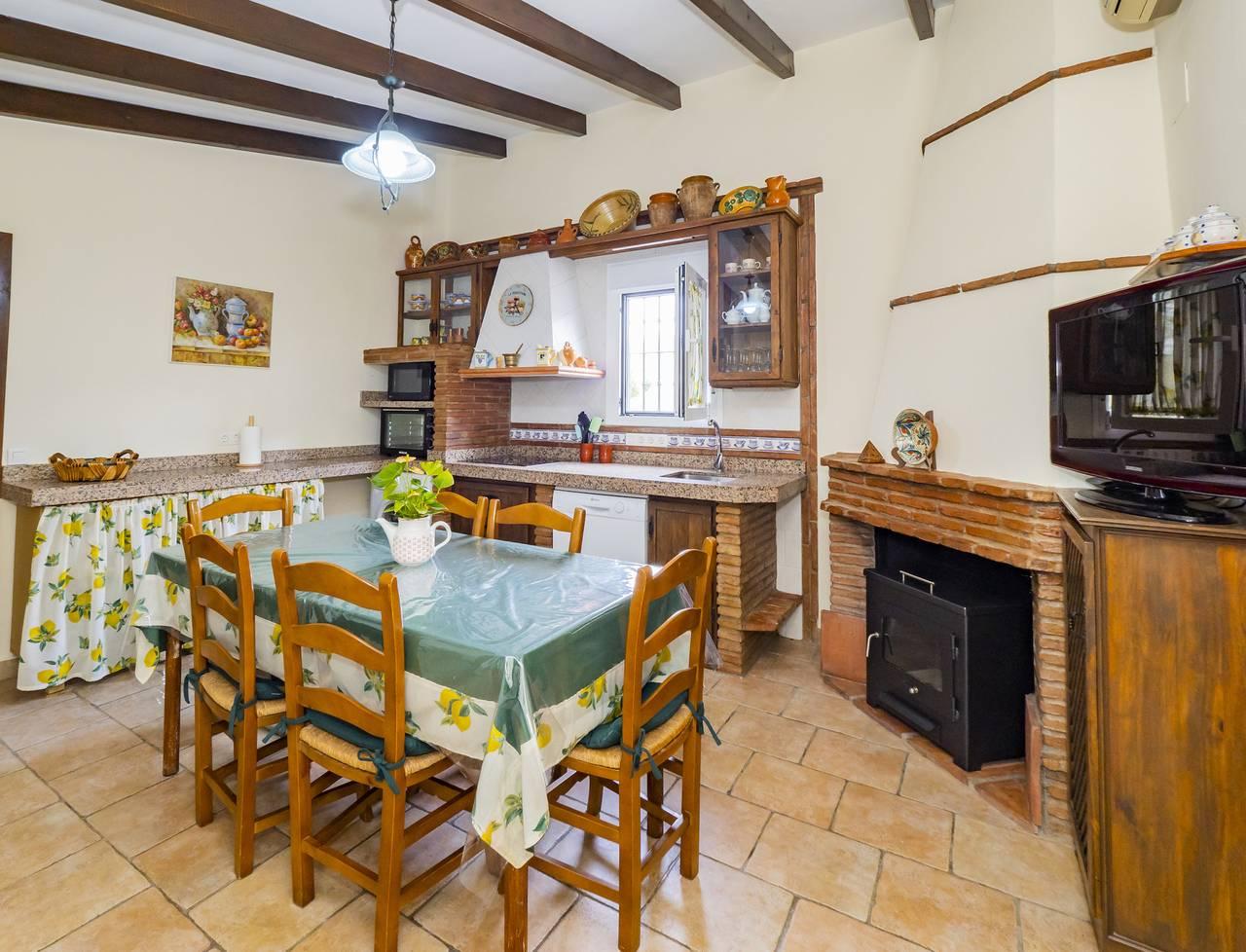 Cubo's Casa Palmar de la Zarza in Pizarra, Málaga Provincie, Spanje voor 8 personen foto 20