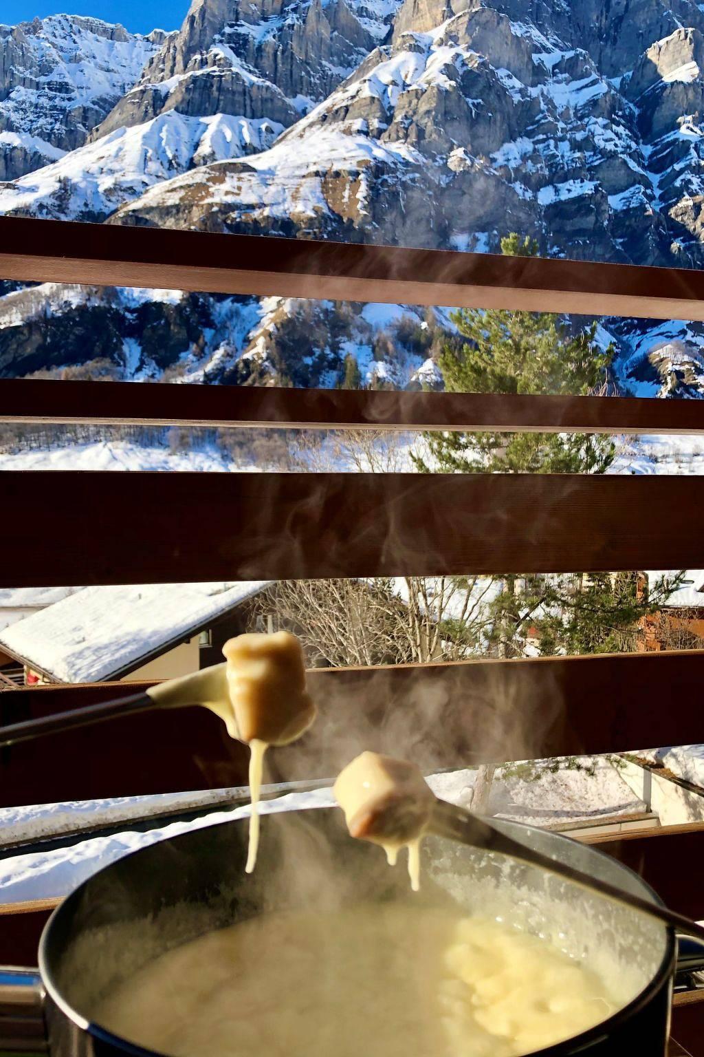 Vakantieappartement met 1 slaapkamer en balkon in Leukerbad, Wallis, Zwitserland voor 2 personen foto 10
