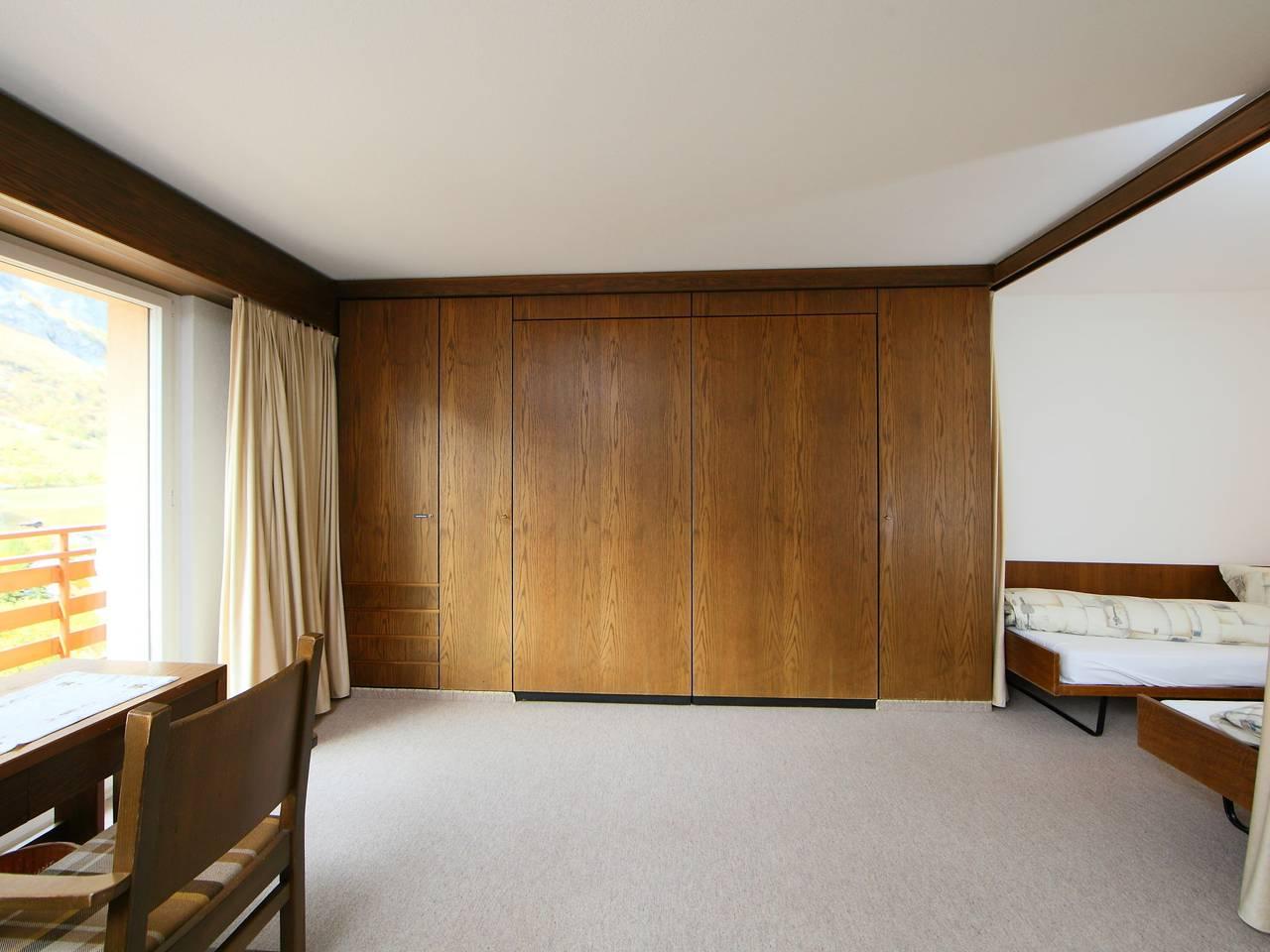 Vakantieappartement met 1 slaapkamer en balkon in Leukerbad, Wallis, Zwitserland voor 4 personen foto 8