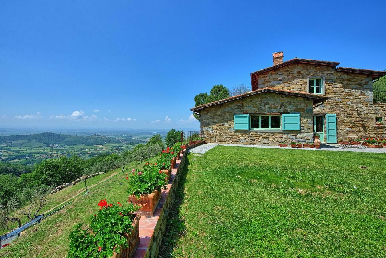 Villa Noceta in Castiglion Fiorentino, Provincie Arezzo, Italië voor 10 personen foto 23