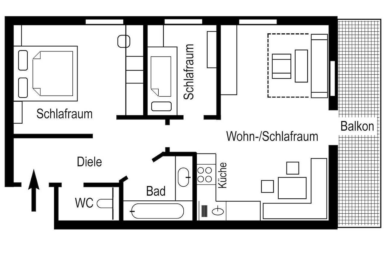 Vakantieappartement in Nockberge, Oostenrijk voor 6 personen foto 7