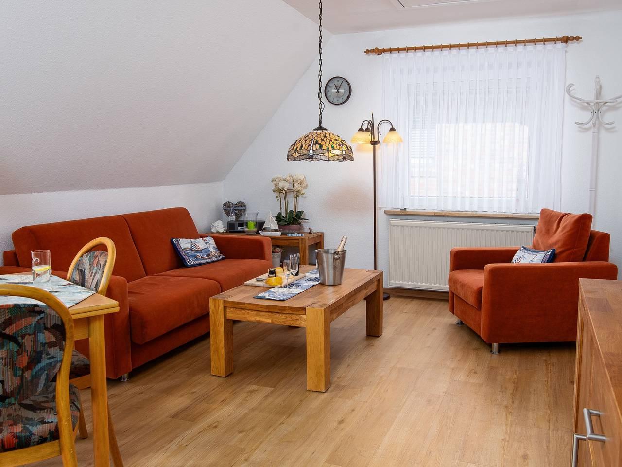 Vakantieappartement met binnenzwembad en zwembad in Strand Norddeich, Norddeich, Duitsland voor 3 personen foto 7