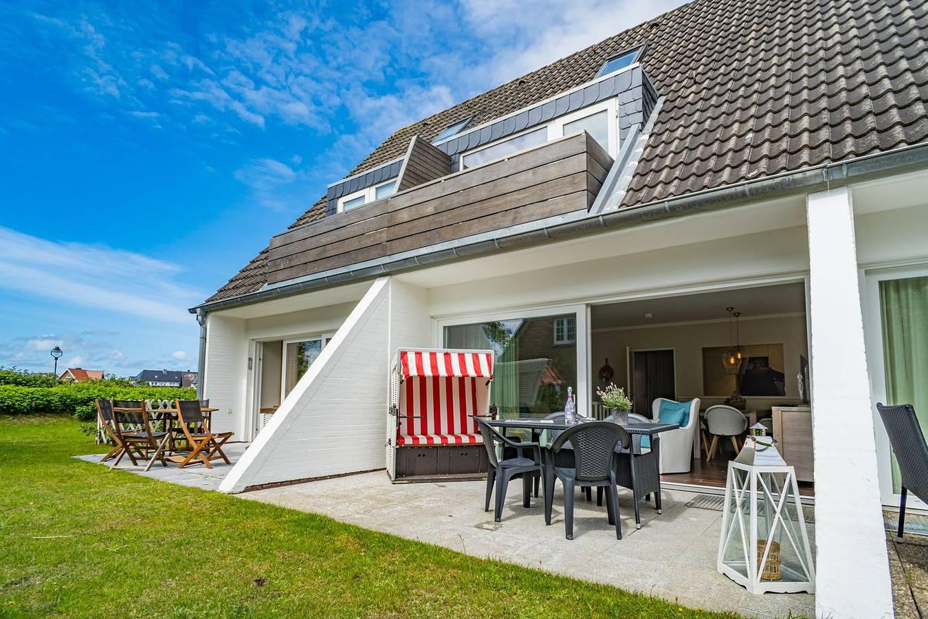 Vakantieappartement met 70 m², 2 slaapkamers en terras in Wenningstedt, Sylt, Duitsland voor 4 personen foto 23