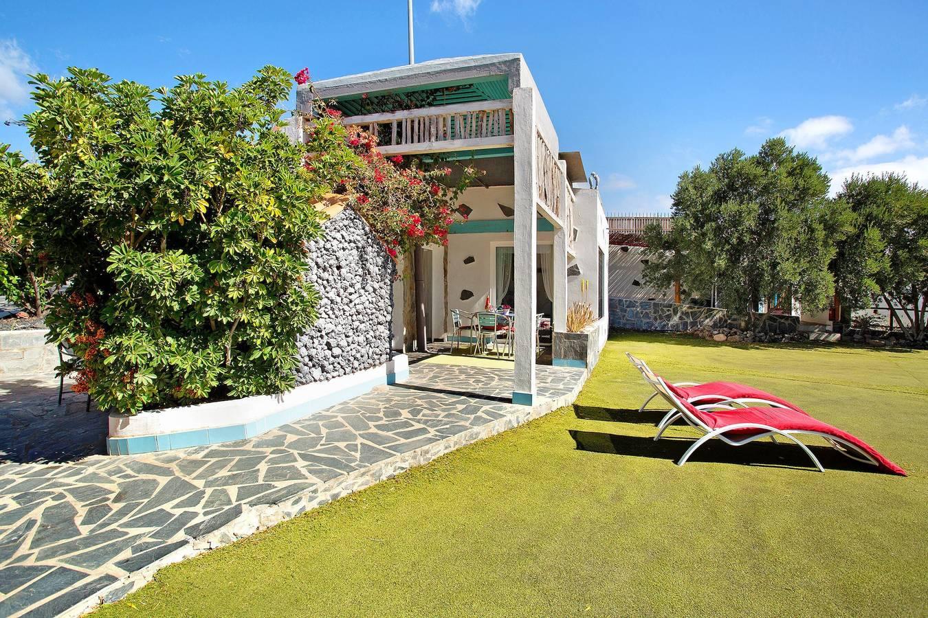 Finca Fani 3 met bergzicht, gedeeld zwembad, wifi, terras in Agüimes, East Gran Canaria, Spanje voor 3 personen foto 24