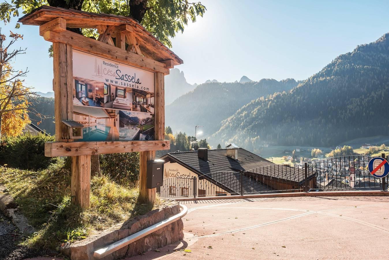 Appartement 'Cesa Sassela 2' met uitzicht op de bergen, sauna in Ortisei, Dolomiti Superski, Italië voor 5 personen foto 21