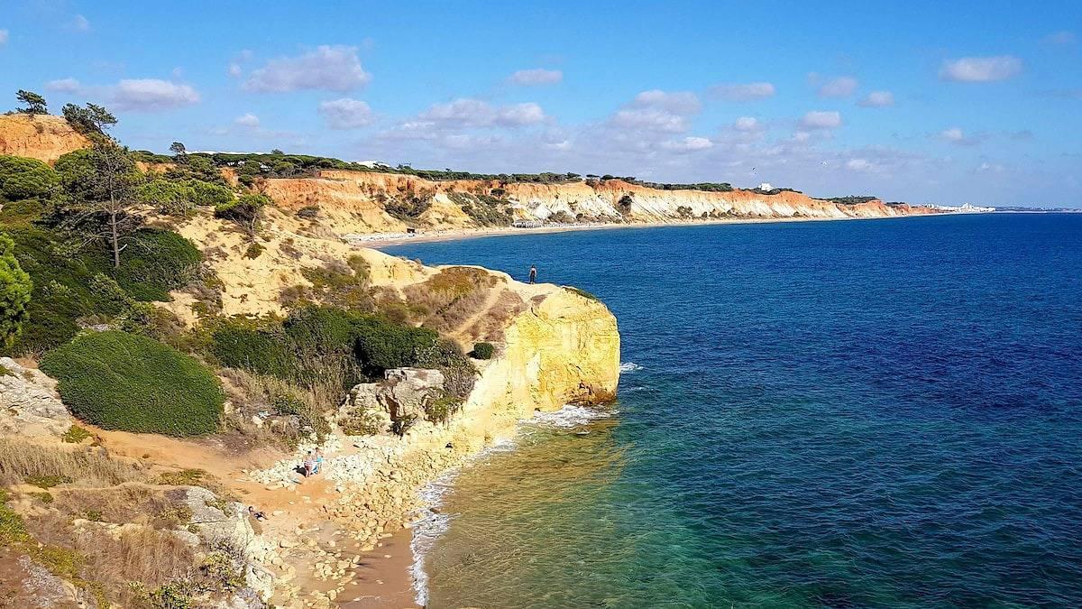 Vakantieappartement met zeezicht en zwembad en 80 m², 1 slaapkamer en terras in Albufeira, Portugal voor 4 personen foto 21