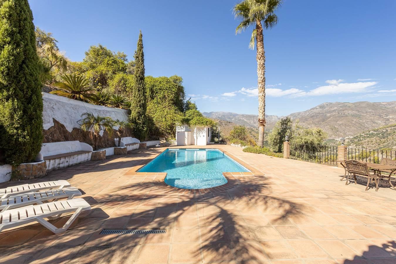 Villa Casa Cristina met uitzicht op de bergen, zwembad, tuin in Jete, Cordillera Penibética, Spanje voor 7 personen foto 25