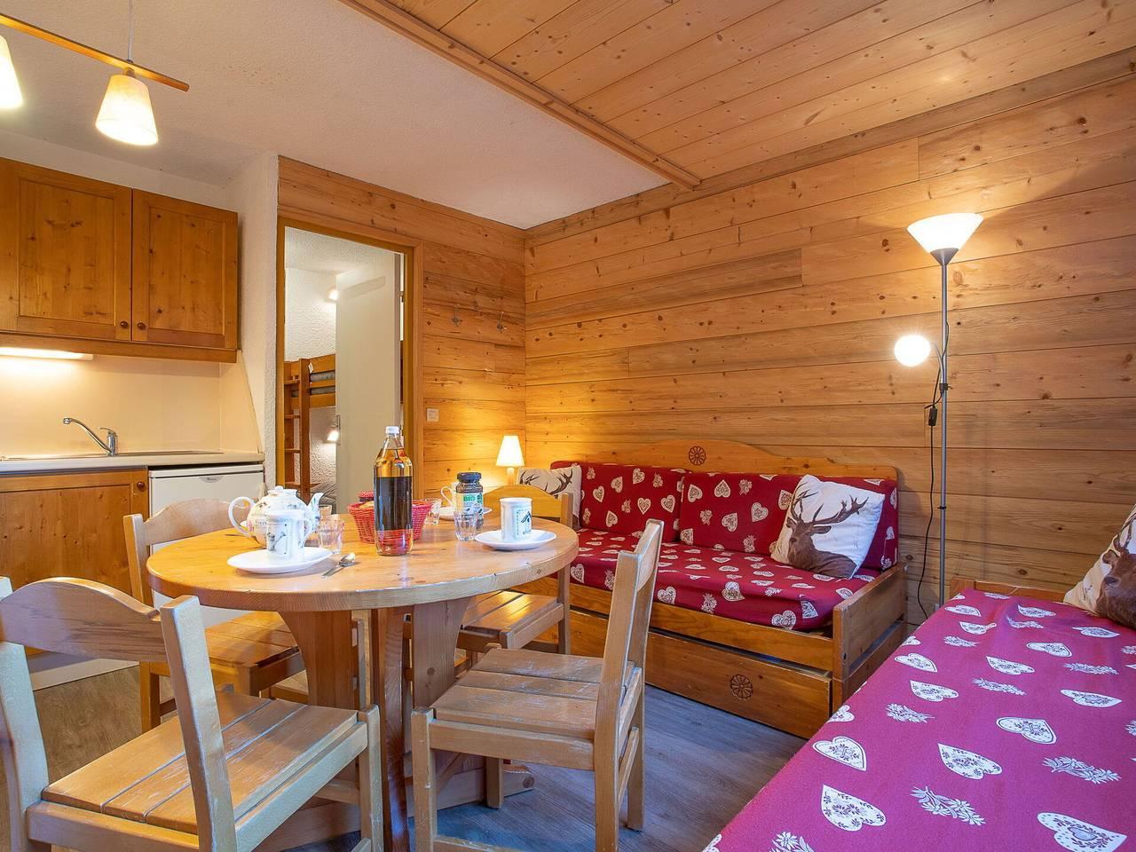 Les Menuires 500 - Boëdette 109 a 500.6 in Saint-Martin-de-Belleville, Massif de la Vanoise, Frankrijk voor 4 personen foto 22