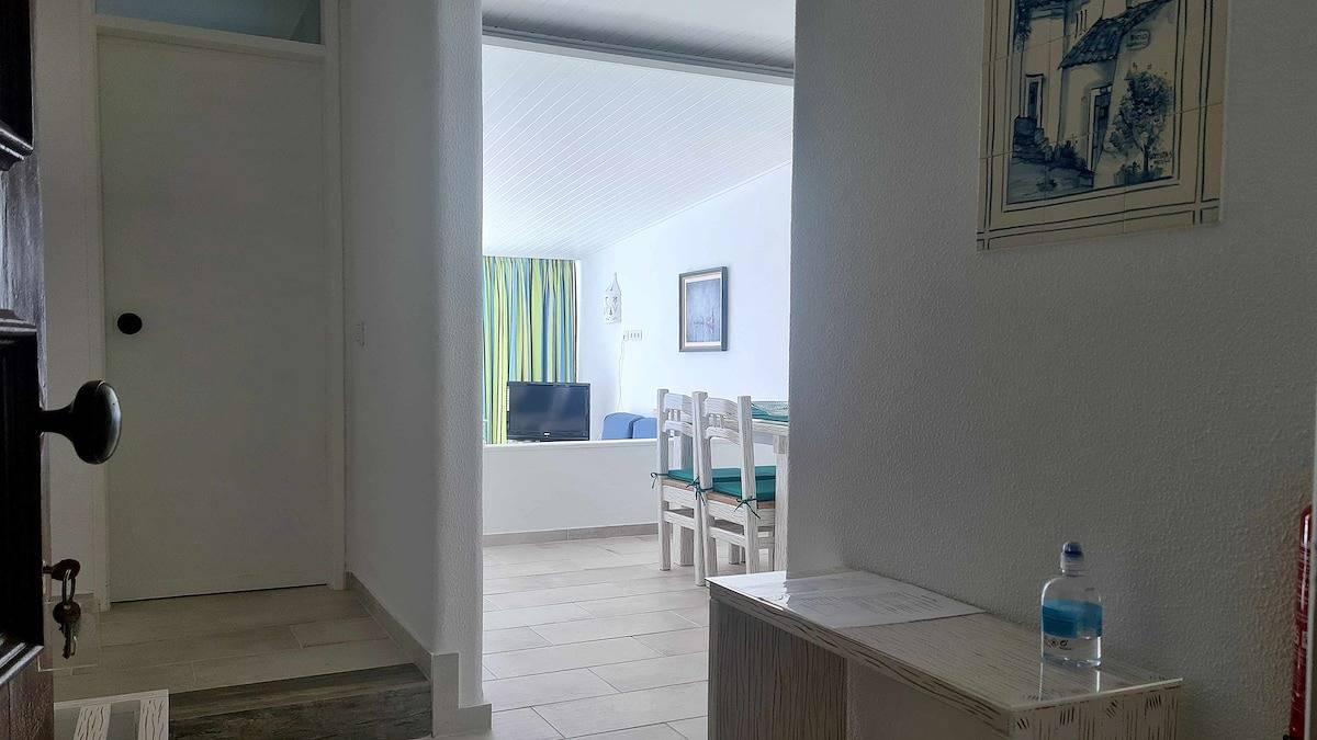 Vakantieappartement met zeezicht en zwembad en 80 m², 1 slaapkamer en terras in Albufeira, Portugal voor 4 personen foto 22