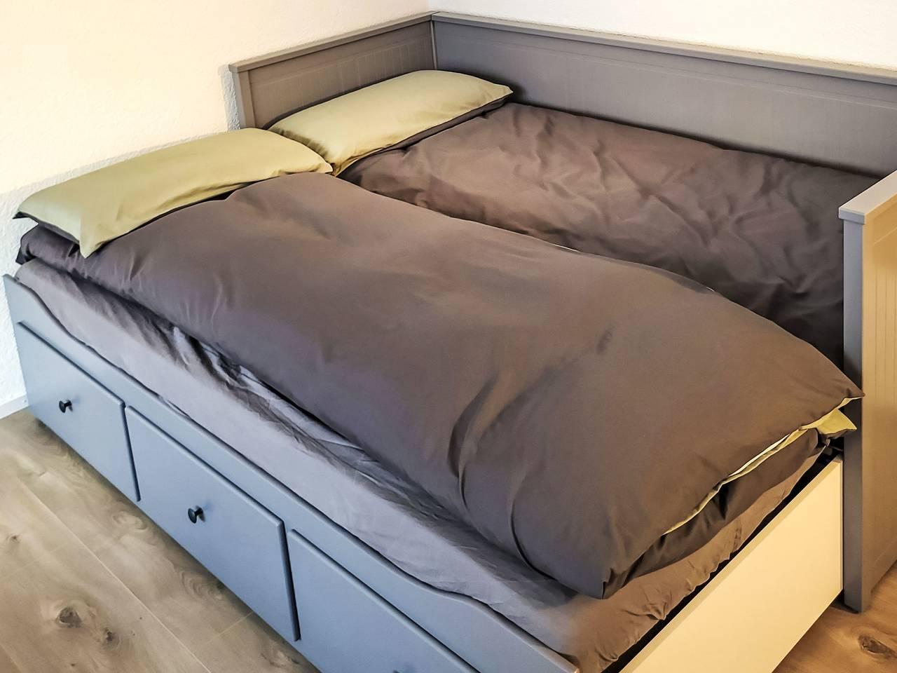Vakantieappartement met 1 slaapkamer en balkon in Leukerbad, Wallis, Zwitserland voor 2 personen foto 3