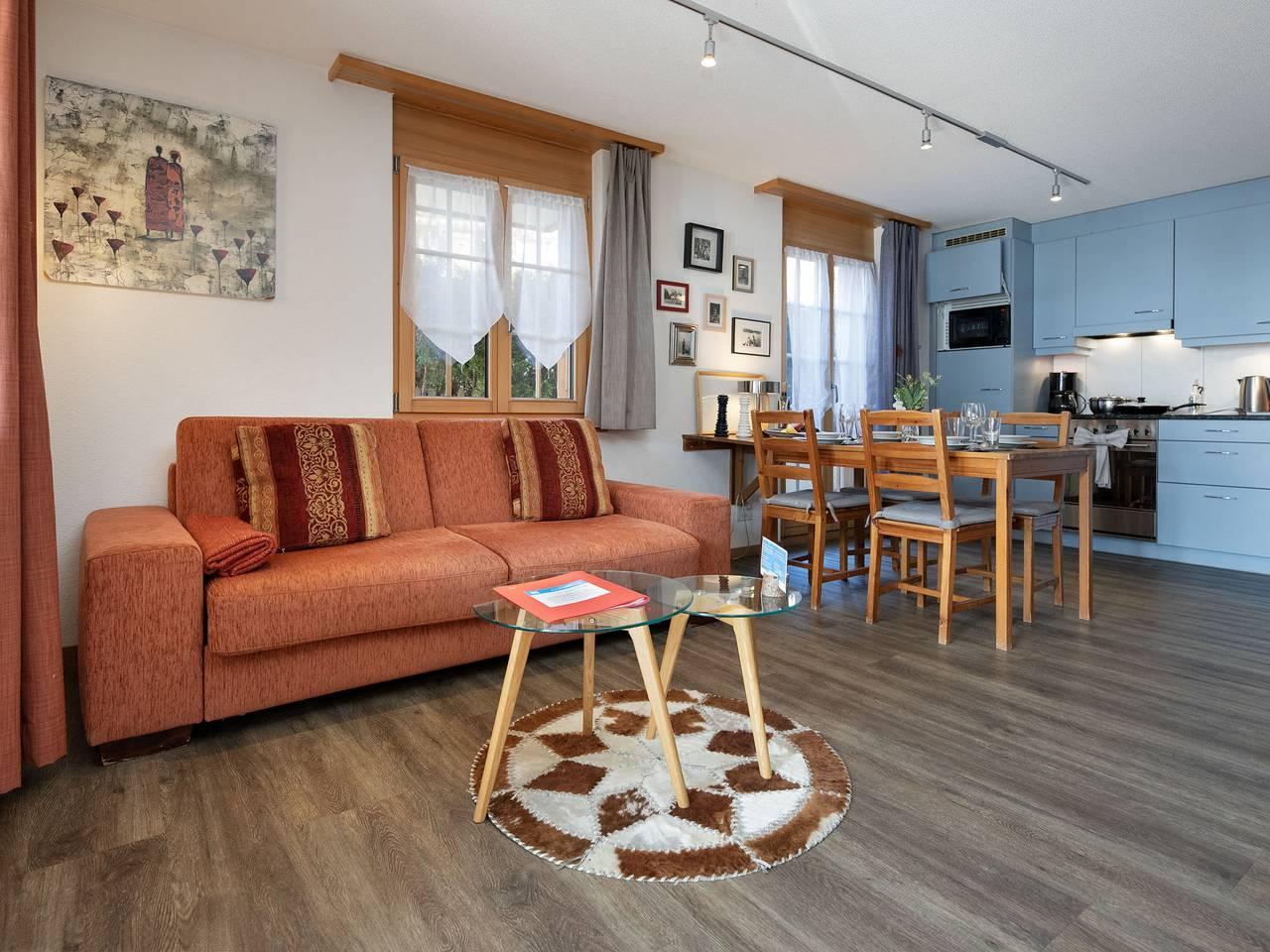 Chalet Cortina in Schwendi b. Grindelwald, Grindelwald, Zwitserland voor 4 personen