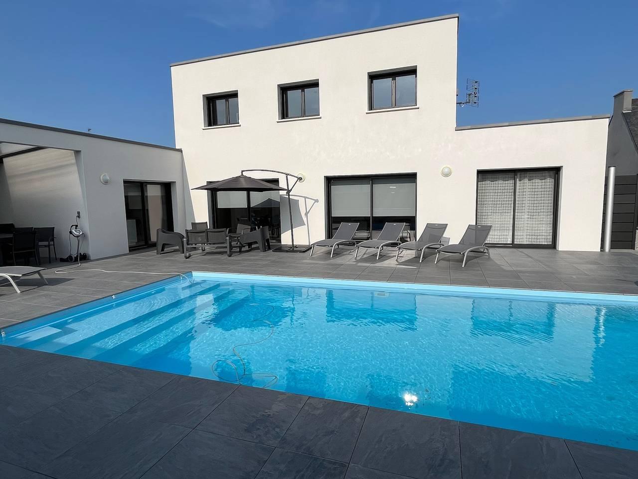 Vakantiehuis met zwembad in Roscoff, Ceinture Dorée, Frankrijk voor 10 personen foto 23