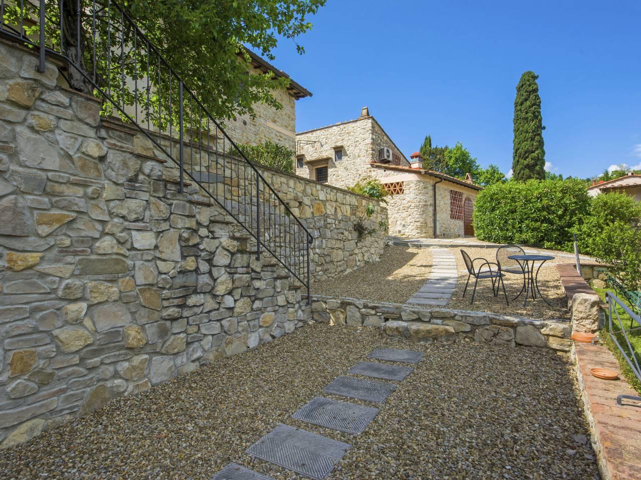 Vakantieappartement met zwembad en speeltuin in Bagno a Ripoli, Provincie Florence, Italië voor 3 personen foto 24