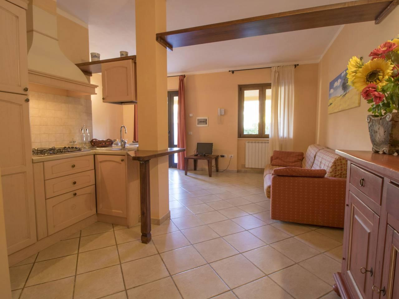 Vakantieappartement met hottub en zwembad in Sorano, Provincie Grosseto, Italië voor 4 personen foto 8