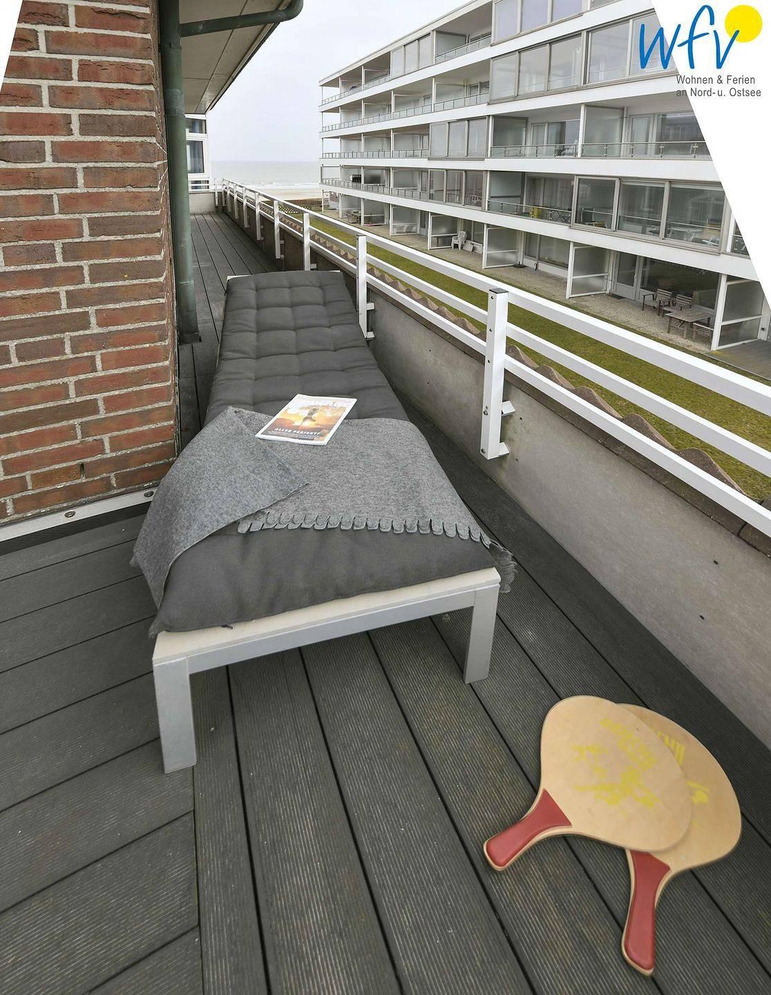Vakantieappartement met 1 slaapkamer en balkon in Wangerooge, Duitsland voor 2 personen foto 22