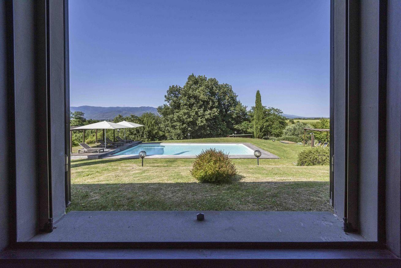 Villa met balkon/terras in Montevarchi, Valdarno, Italië voor 10 personen foto 24