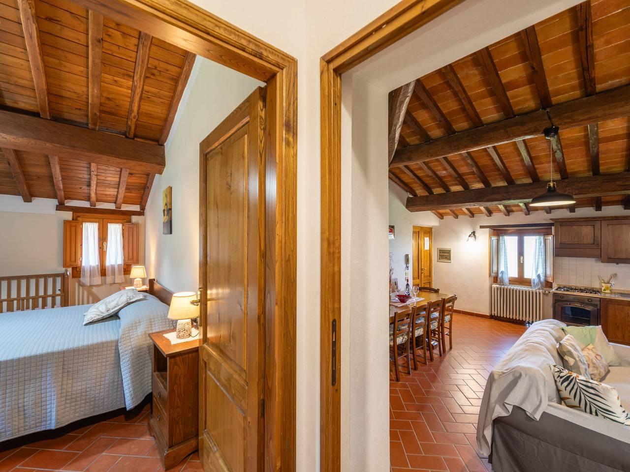 Podere Le Coste in Loro Ciuffenna, Valdarno, Italië voor 12 personen foto 19