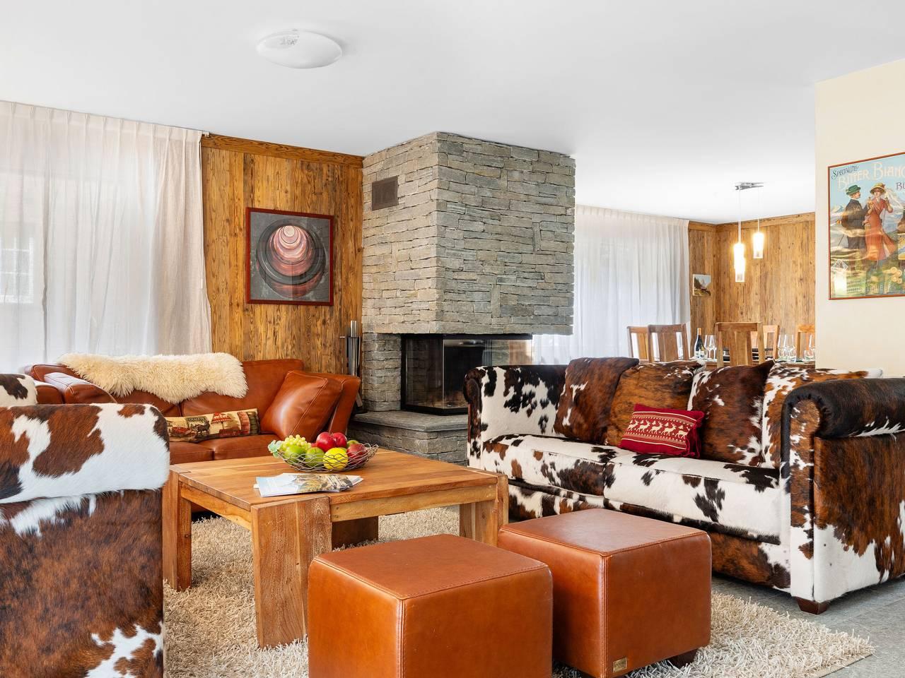 Vakantieappartement met sauna en 3 slaapkamers en balkon in Zermatt, Walliser Alpen, Zwitserland voor 6 personen foto 4