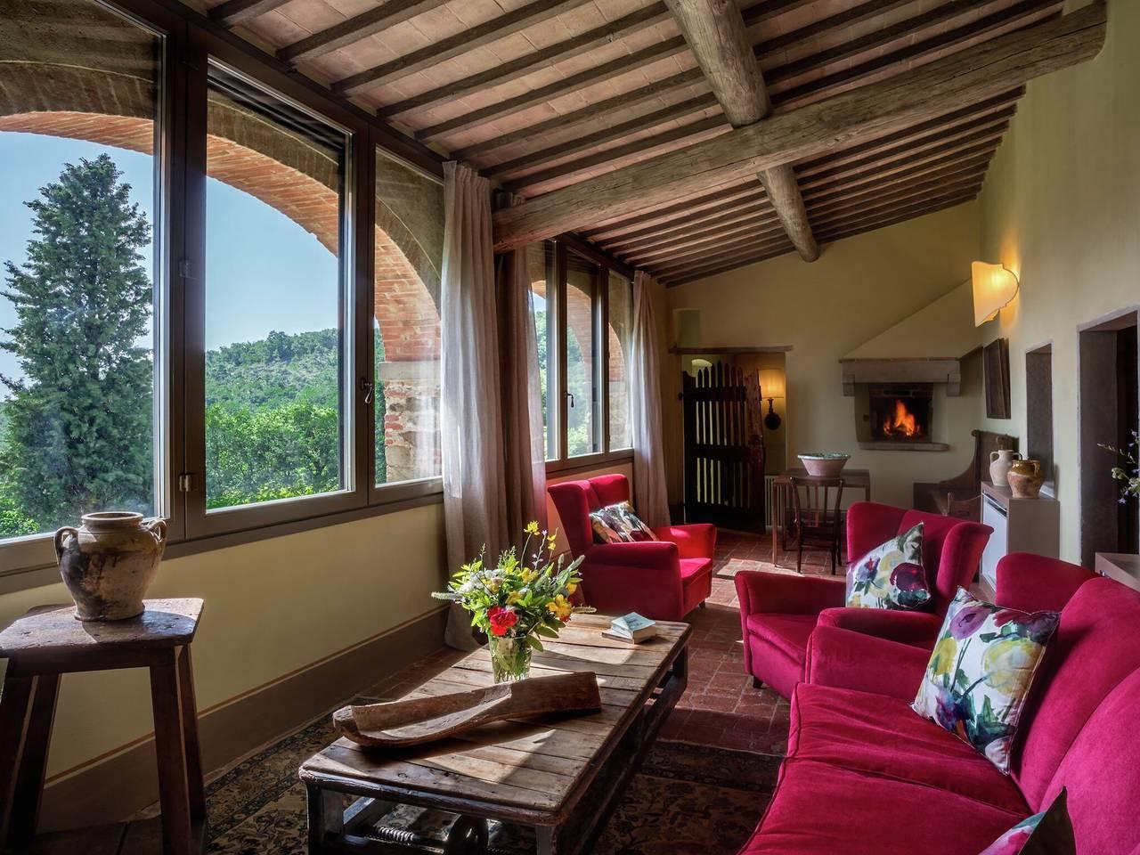Villa in Toscane met Wijngaard in Arezzo, Provincie Arezzo, Italië voor 10 personen foto 23